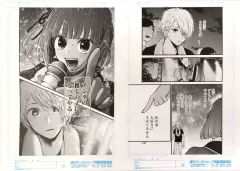 【中古】原画イラストボード 推しの子 デジタル原稿プリント2枚セット 有馬かな＆星野アクア BC3