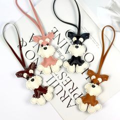 バッグチャーム キーホルダー レディース カバン 鞄 チャーム キーチャーム バッグアクセサリー わんちゃんチャーム