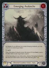 【中古】Flesh and Blood ELE026[C]：(Rainbow Foil)Emerging Avalanche (2)