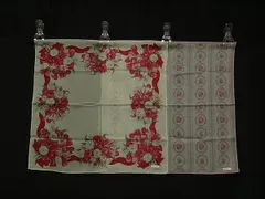 ■新品■未使用■ ChristianDior ディオール コットン100% ハンカチーフ 2点セット まとめ売り ピンク系 ホワイト系 DJ5652