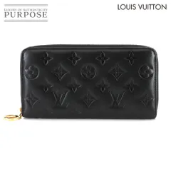 美品 ルイ ヴィトン LOUIS VUITTON モノグラム クッサン ジッピー ウォレット ラウンドファスナー 長財布 ラムレザー 90296072
