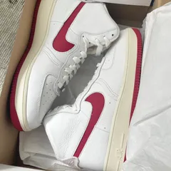 【新品未使用】W NIKE AIR FORCE 1 SCULPT gym red 28.5cm ナイキ エアフォース 1 スカルプトジム レッド-サミット ホワイト 2021年11月20日限定発売モデル　ストラップレス