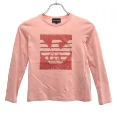 EMPORIO ARMANI エンポリオアルマーニ キッズ ロングスリーブTシャツ 6R3T03 3J52Z ピンク 8A