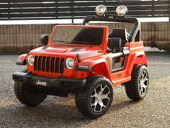【アウトレット】乗用ラジコン JEEP ラングラールビコン＜オレンジ＞