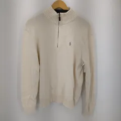 ポロバイラルフローレン Polo by RALPH LAUREN 90S コットンハーフジップコットンニット メンズ import：XL のサムネイル