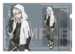 ブルーロック(BLUELOCK)　A4　クリアファイル　タクティカルver.　5種　凪誠士郎・糸師凛・千切豹馬・蜂楽廻・潔世一