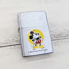 ヴィンテージzippo´81ジッポ ースリムミッキーマウス機関外観