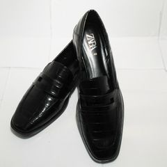 【ZARA】メンズ 革靴 サイズ40(日本サイズ:約25.5～26.0cm相当) 箱なし 靴底ややスレ有/mik0179