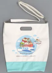 京急120周年　京急座席生地　トートバッグ(非売品・新品) くまのがっこう×阪急電車ランチトートバッグ