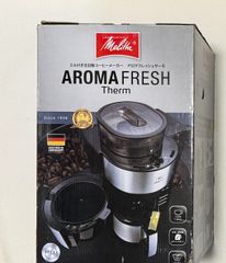 melitta(メリタ) ミル付き全自動コーヒーメーカー (10杯) アロマフレッシュサーモブラック AFT1021-1B aft1021-1b