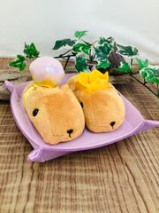 【新品】カピバラさん きらりんジュエリ～ン ぬいぐるみ 仔カピ