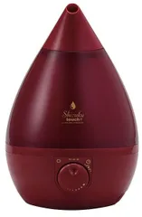 【新品】アピックス 超音波式 アロマ加湿器 SHIZUKU touch+ ルビーレッド FSWD-2201(RD) 加湿器 卓上 おしゃれ 1.5L アロマ しずく 超音波 アロマ対応 アロマオイル しずく型 省エネ アロマディフューザー 間接照明のサムネイル