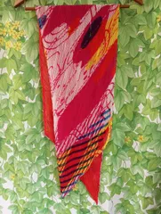 イッセイミヤケ　プリーツプリーズ　ストール　レッド　赤色　未使用品 PLEATS PLEASE ISSEY MIYAKE - PLEATS PLEASE セーラーカラー