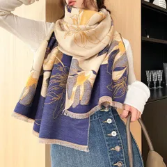 ☆ ブルー×イエロー ☆ ストール ストール 大判 レディース 大判ストール マフラー レディースマフラー ひざ掛け ネックウォーマー ブランケット 膝掛け ひざかけ 膝掛 ネックウェア レディースストール リバーシブル 寒さ対策 防寒対策 冷え対策 秋 冬