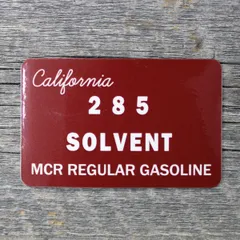 マーキュリーステッカー SOLVENT （ デザインステッカー 車 バイク アウトドア デザイン シール 屋外使用可能 ラミネート加工 スーツケース 塩ビ素材 リアガラス フロントガラス バイクタンク 車内 日本製 ）