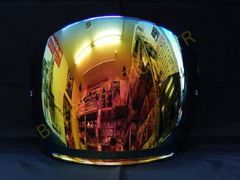 送料無料！ SHOEI 純正 CJ-2 スモークファイアーオレンジミラー