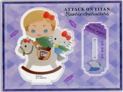 [Used] Acrylic Stand・Acrylic panel Erwin Smith× Hello Kitty Acrylic Stand~Wings of Friendship~Attack Titan× Sanrio Characters
