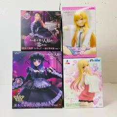 04w3704○【未開封】その着せ替え人形は恋をする 喜多川海夢 フィギュア 4箱セット まとめ売り [ AMP＋ 黒江雫衣装 ver. / T-most 黒江雫ver. / Luminasta 試着中 / ぬーどるストッパーフィギュア ]