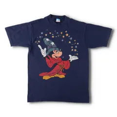 古着 90年代 ディズニー DISNEY MICKEY MOUSE ミッキーマウス FANTASIA ファンタジア キャラクタープリントTシャツ USA製/evb029567