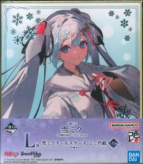 BANDAI SPIRITS 이치 반 쿠지 스노우 미쿠 ~ SNOW MIKU ~ Third Season L상 스노우 미쿠 2018 스노우 미쿠 올 스타즈 미니 컬러 종이 컬러 이거