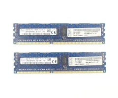 DDR3メモリ PC3-14900R 16GBx2枚 計32GB分 ブラック
