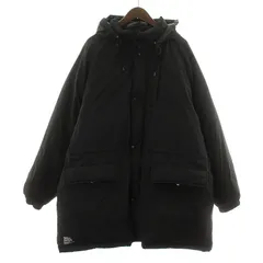 フレッシュサービス fresh service 22AW LONG HOODED DOWN COAT ダウンジャケット フード付き スタンドカラー L  黒 ブラック FSW-22-CT-139 /AQ □GY18 - メルカリ