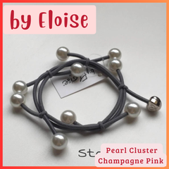 ヘアアクセサリー【Pearl Cluster / Storm Gray】　by Eloise / バイエロイーズ