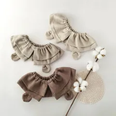 ＼名入れ無料／くすみカラーのくまみみスタイ*