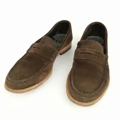 ポールスミス PAUL SMITH スウェード ローファー スリッポン ビジネス カジュアル シューズ 7 ブラウンのサムネイル
