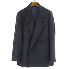 ETHOSENS エトセンス 13AW カシミヤ混ウールダブルブレストジャケット  ネイビー 1
