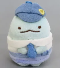 【中古】ぬいぐるみ [単品] とかげ てのりぬいぐるみ 「とんかつ＆とかげ＆えびふらいのしっぽ(制服) てのりぬいぐるみセット 映画 すみっコぐらし ツギハギ工場のふしぎなコ」 同梱品