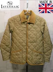 レディース 英国製 ラベンハム キルティング ジャケット 34 LAVENHAM DENHAM