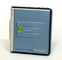 パナソニック　ポータブルMDプレーヤー　SJ-MJ35 Amazon.co.jp: Panasonic パナソニック SJ-MJ35-S シルバー