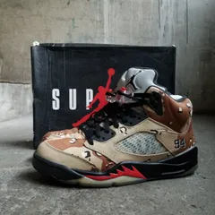 2025年最新】Air jordan 5 supremeの人気アイテム - メルカリ