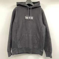 【中古】Supreme 16AW Box Logo Hooded Sweatshirt サイズM ブラック[17]