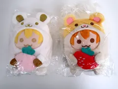 【未開封】 2点セット るぅと もちもちぬいぐるみ/あにまるぬいぐるみ