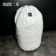 スタッフサック　スタッフバッグ　タイベック　軽量　登山　ULキャンプ　ホワイト　Sサイズ