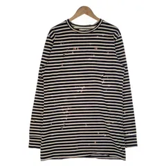 オフホワイト OFF-WHITE ロングスリーブカットソー M～L相当 off white オフホワイト【Off-White】 正規品 DIAG STENCIL L/S