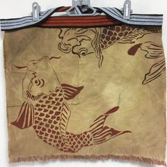 【エプロン・前掛け】和柄 鯉夫婦
