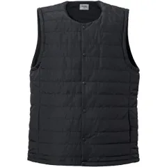 ドウシシャ ONVEIL(オンベイル) ウェアラブルヒーター ベスト 充電式 ブラック 丸洗いOK