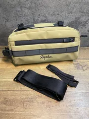 【YM007】 Rapha  ラファ　バーバッグ　新品未使用　ブラック 魅力の 愛用者が語る！ロードバイクに乗るなら「Raphaのバー