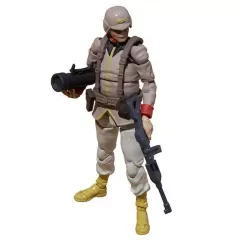 【中古】フィギュア [特典付き] ガンダム・ミリタリー・ジェネレーション 地球連邦軍一般兵士02 「機動戦士ガンダム」 1/18 アクションフィギュア メガトレショップ＆プレミアムバンダイ限定