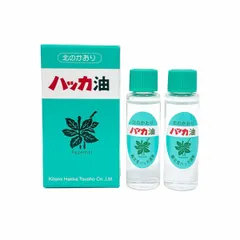 ハッカ油リフィル詰替え用 11.5ml×2本入 北見ハッカ通商 ハッカオイル 送料無料のサムネイル