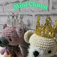 ゴールド シルバー ミニクラウン 王冠 クラウン ティアラ ぬいぐるみ 子供