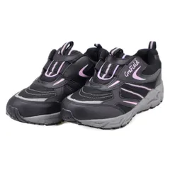 【22.5～25.0】阪神素地 LC 3914 ブラック 婦人 レディース カジュアルスニーカー 3E スリッポンタイプ 滑りにくい