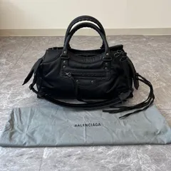 希少♡大容量♡BALENCIAGA バレンシアガ レザー ボストンバッグ シティ バレンシアガ BALENCIAGA バッグ ザシティ 2WAY ハンド