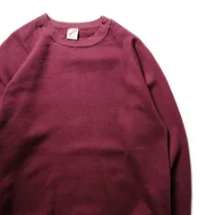 90's USA製 ラッセル ジャージーズ クルーネック スウェットシャツ 小豆色系 (XL) 無地 90年代 アメリカ製 旧タグ オールド アメリカ古着 USED  ビンテージ ヴィンテージ