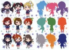 【中古】クリアファイル 集合(デフォルメ) A4オリジナルダブルポケットクリアファイル 「ラブライブ!」 AnimeJapan 2014グッズ