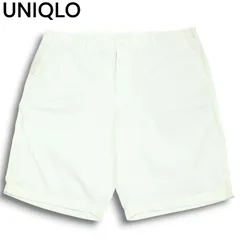 【新品 22SS】 UNIQLO ユニクロ 春夏★ チノ ショート パンツ チノショーツ Sz.XXL メンズ 白 未使用 大きいサイズ 特大