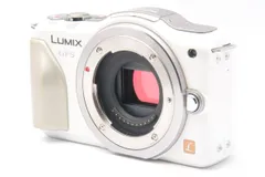 ショット数7280回 美品 Panasonic LUMIX DMC-GF5 ホワイト 取説付き LL4167#C574
